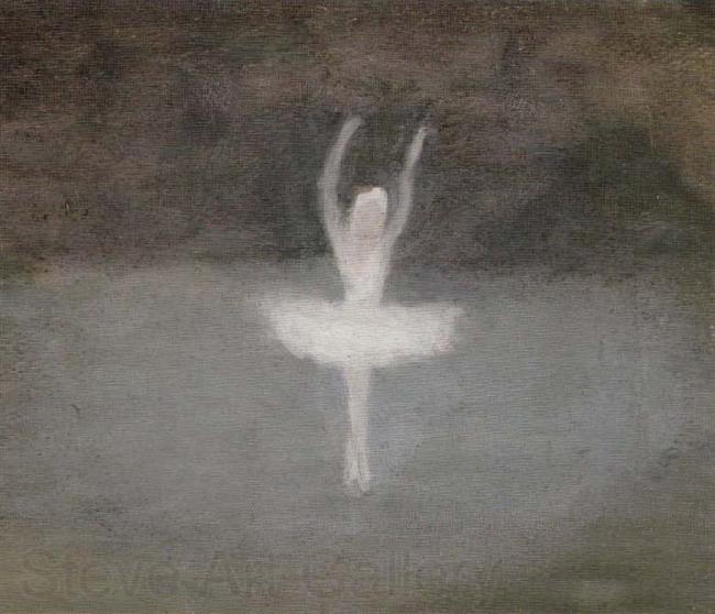 Clarice Beckett Pavlova, Dying Swan France oil painting art